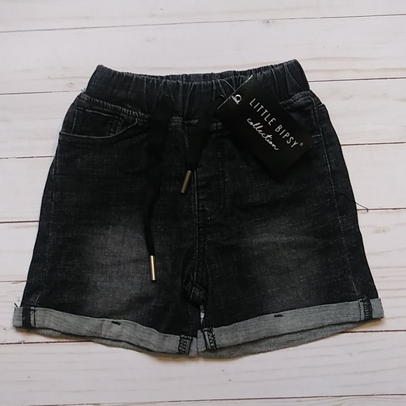 5T-6T Little Bipsy jean shorts - Picture 1 of 3